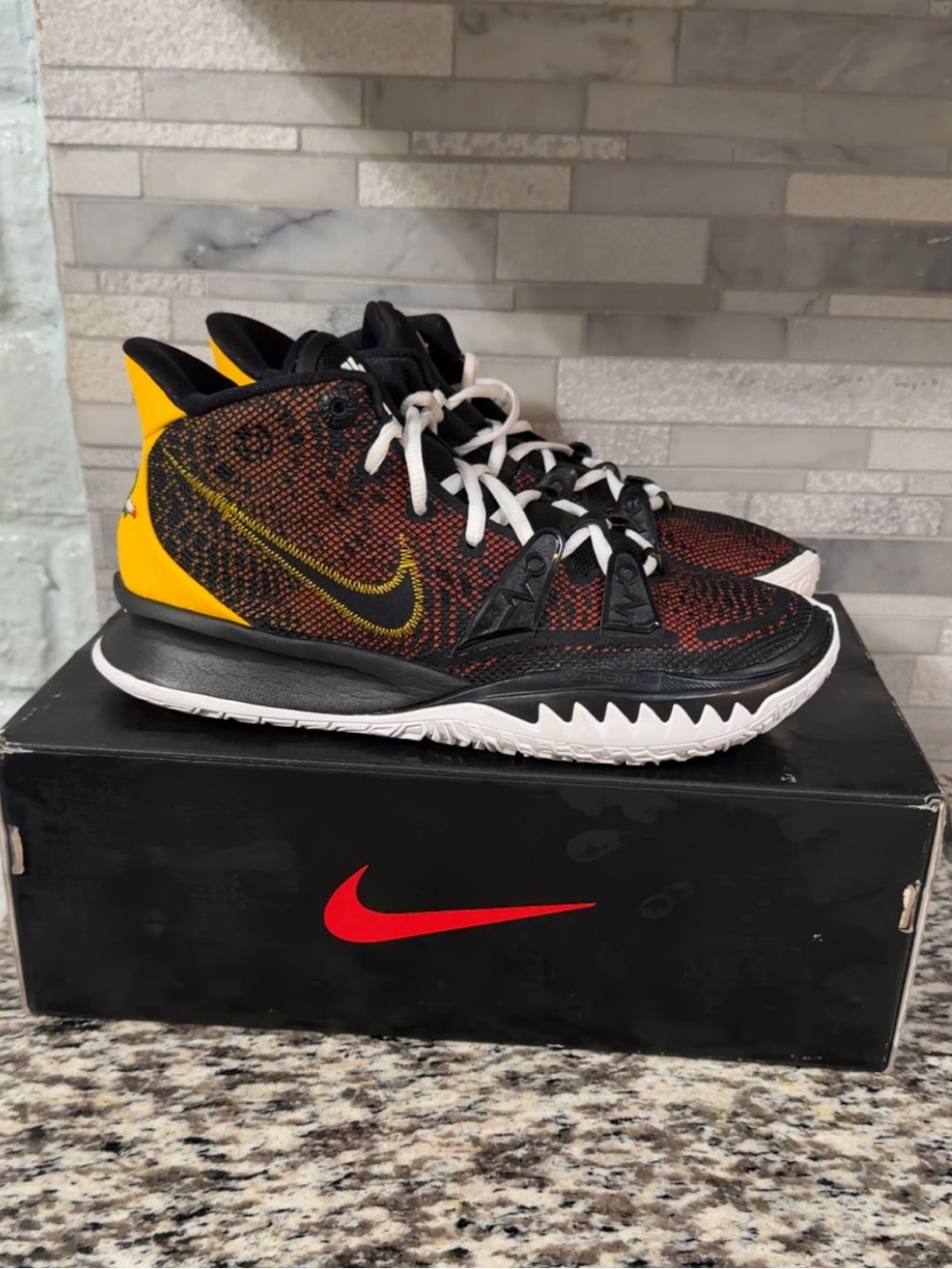 Nike Kyrie 7 Celtics basketball sneakers